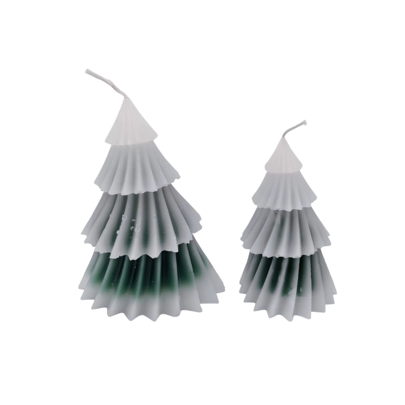 Christmas Tree Craft Candle