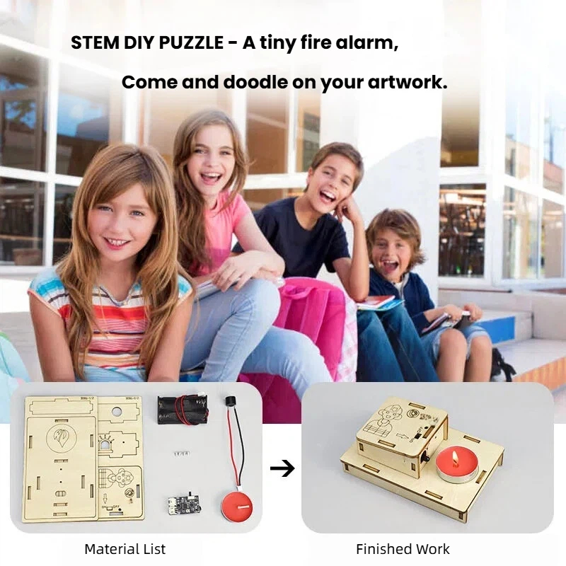 DIY Tea Light STEM Toy Kit