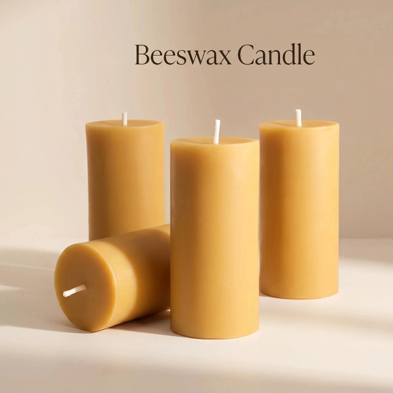 Natural Beeswax Candle