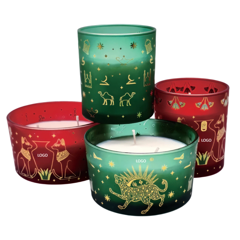 European Glass Jar Scented Candle
