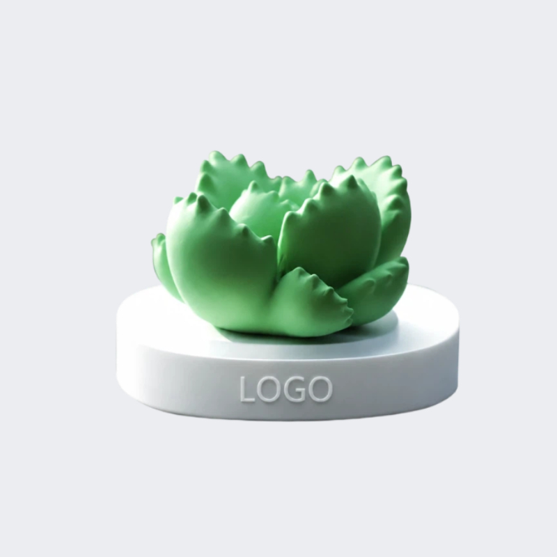 Succulent Shape Plaster Decorative Home Fragrance Ornam
