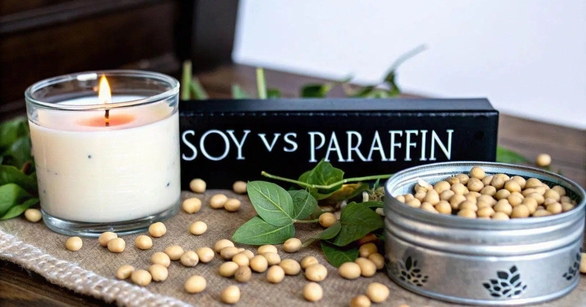 Soy Wax vs Paraffin Wax Candles: Which Is Better for Your Business?